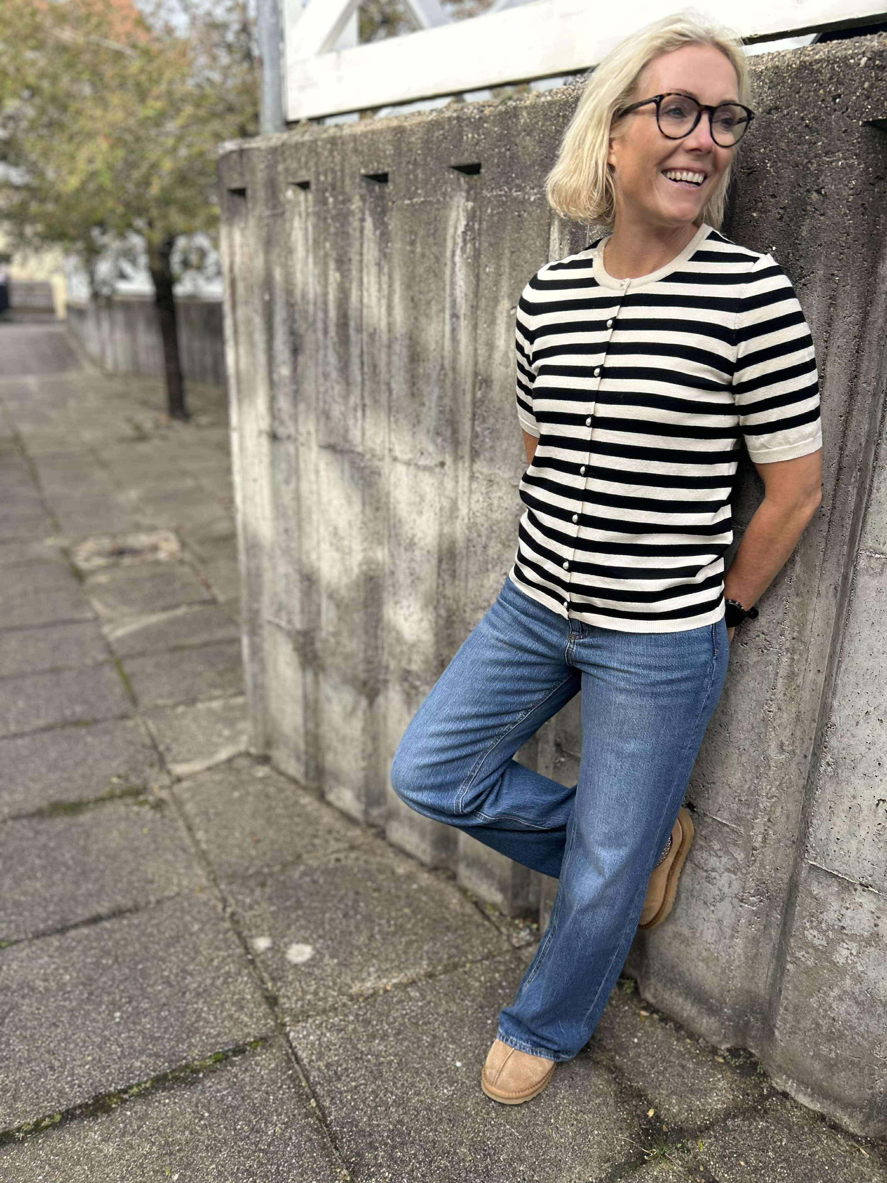 PCORINA Knit Cardigan - Sort